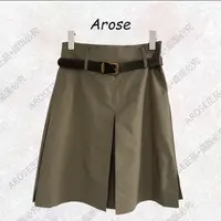【AR0SE•正品】高腰A字裙半身裙简约休闲百搭A字裙女士夏季女353011