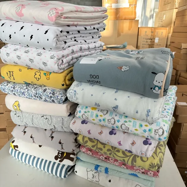 纯棉天竺棉单品 150*200cm被套学生加厚幼儿园针织 更新