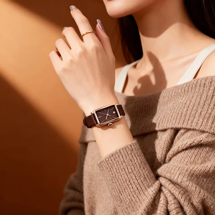 【全国联保】聚利时手表女方形女款复古气质女士高颜值2025新款腕表