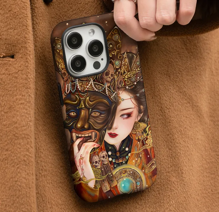 扎基拉姆•适用oppo苹果16promax华为vivo新中式iPhone手机壳防摔