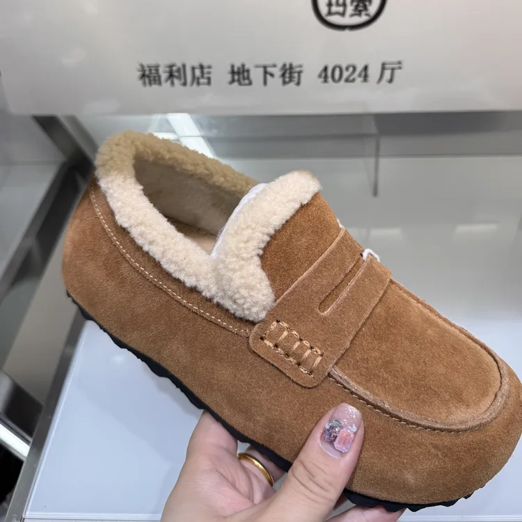 玛莎玛索二棉豆豆鞋39-286