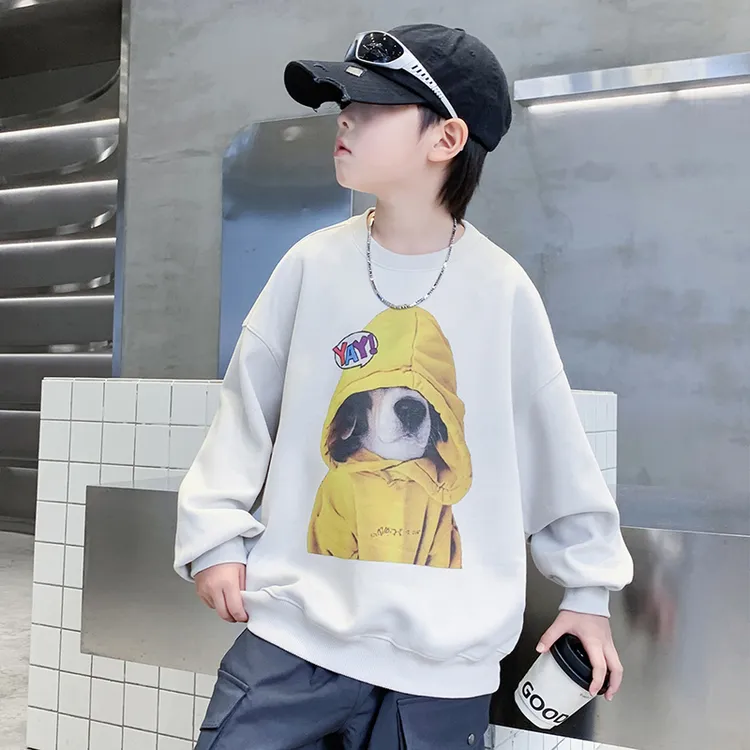 儿童装男童秋装卫衣2025新款男孩春秋款中大童秋季潮酷洋气上衣潮