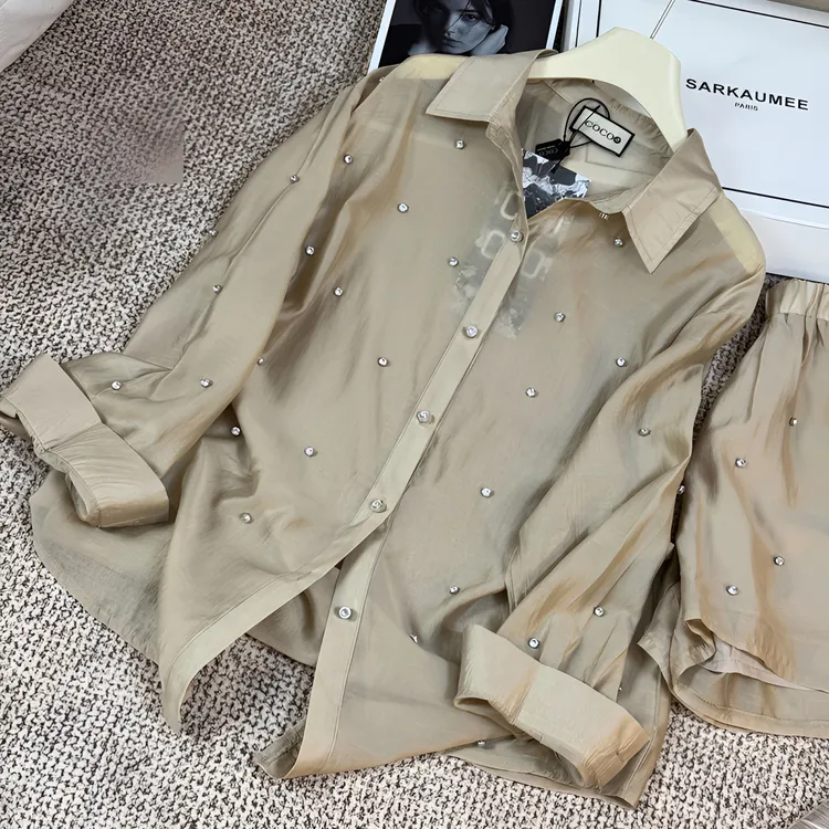 时尚套装通勤休闲风百搭气质欧美风夏季宽松时尚女士DP6599