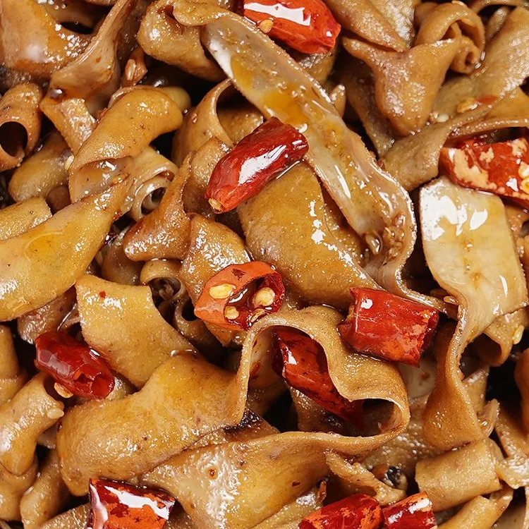 香辣鸭肠正宗特产锁鲜卤味开袋即食鸭货休闲零食