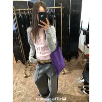 Ranwear 搭配叠搭B备 磨砂感小众佰搭简约金属扣牛皮腰带