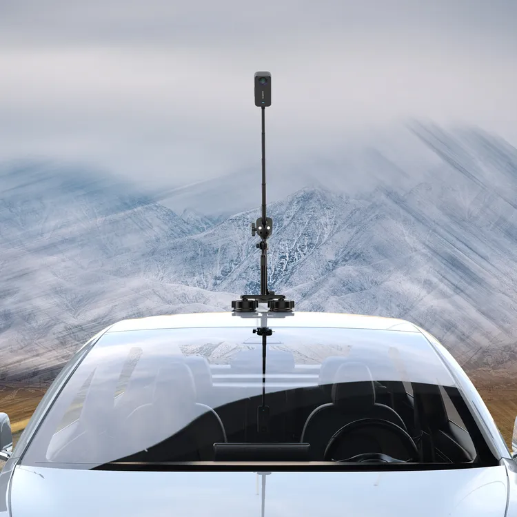 吸盘磁吸全景第三人称视角双大疆pocket3大疆运动相机配件