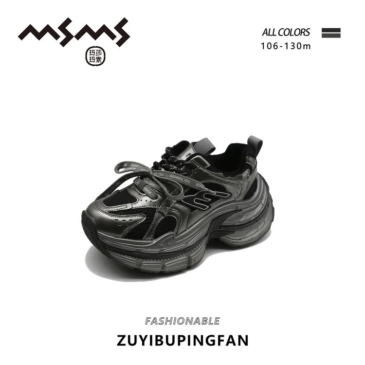 【玛莎玛索】106-130m秋冬二棉新款女鞋厚底运动时尚休闲百搭