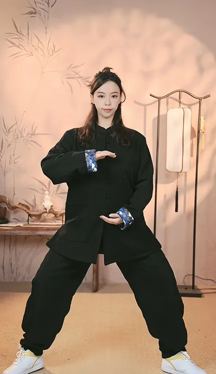 寻武记男女秋冬保暖长袖太极拳练功服【今禾-上衣夹棉】