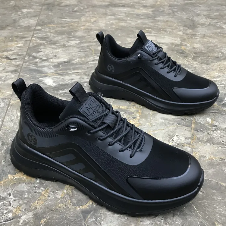 男士户外春季新款潮流时尚休闲百搭运动风男鞋【有单有网】