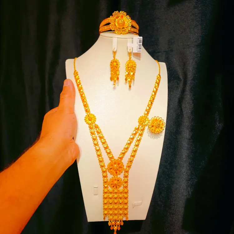 合金吊坠 合金配饰项链仙女女款项圈ئالتۇنپەرداز