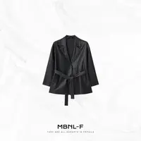 MBNL-F “密纹皮衣” 高定呼吸感极简松弛皮衣外套 秦磊XM-XPY2668