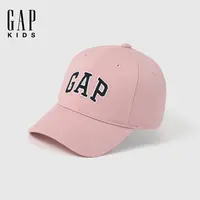 Gap女童2025秋季新款刺绣logo撞色棒球帽休闲鸭舌帽DR822067