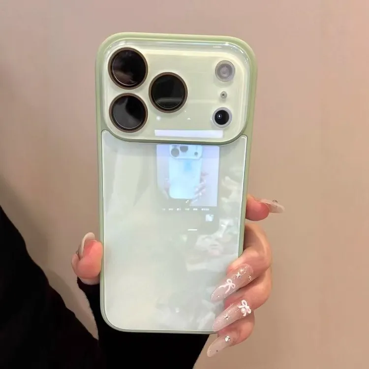 马卡龙水晶玻璃适用苹果17/16/15手机壳iPhone14防摔13高级12防摔