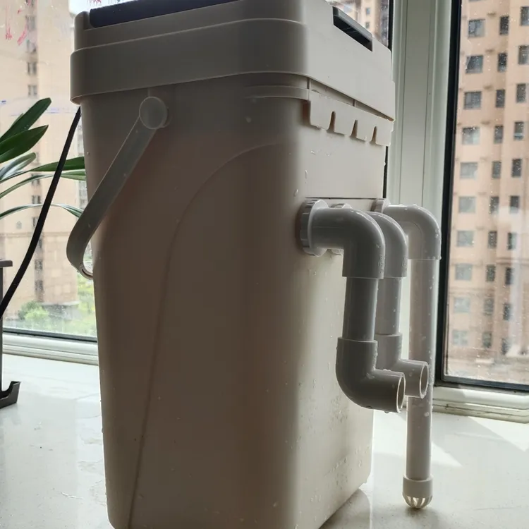 茶水桶鱼缸过滤带1000流量水泵轻松空气缸