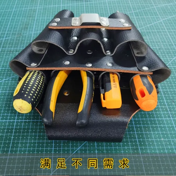 2025新款上市纯牛9联套电工通用多功能工具包工具套钳子套铁牛皮