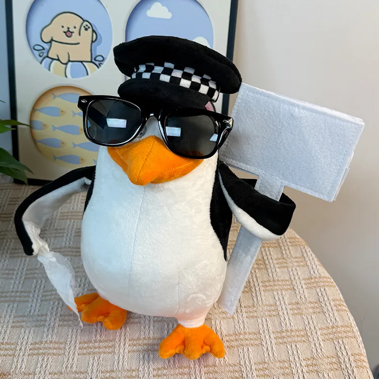 【品鉴中】高雅人士企鹅抽象表情包可爱搞怪毛绒公仔送朋友生日礼物