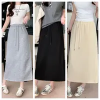 8037—夏季女装微胖大码显瘦半身裙