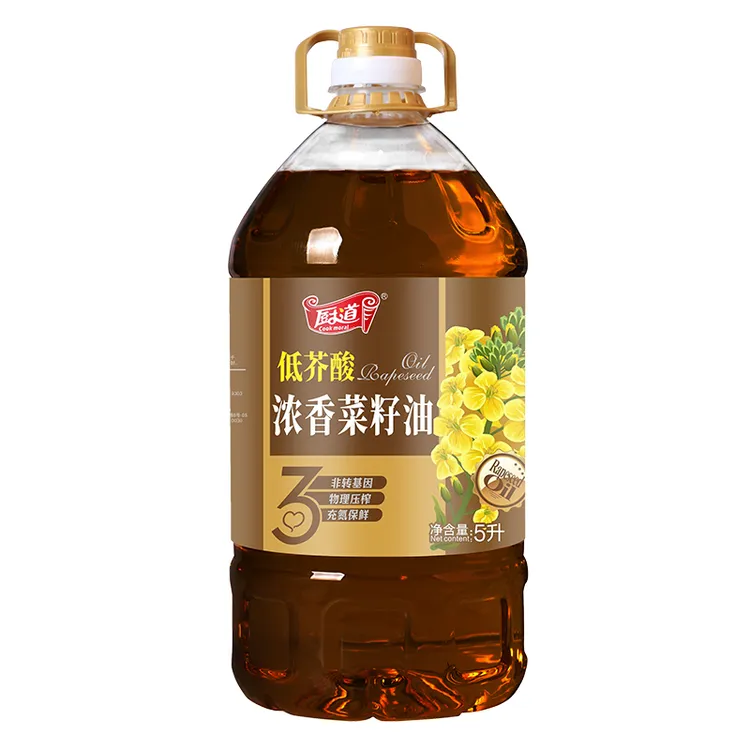 羊了个喵专属厨道农家传统压榨菜籽油纯正浓香5L装9.2斤非转基因5L食用油