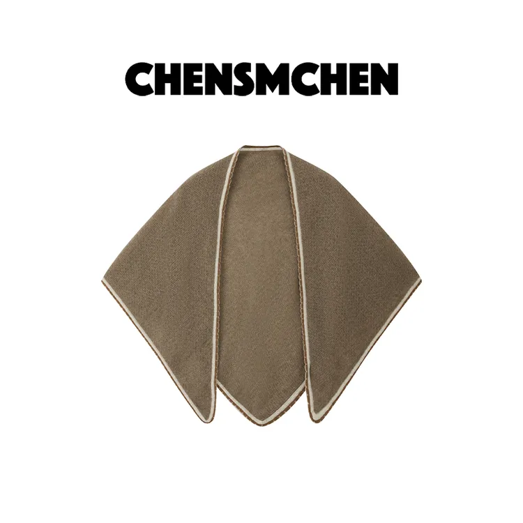 CHENSMCHEN 100%山羊绒时尚简约复古百搭显瘦披肩CSS8257SL