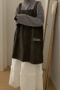米多多 DAGE#50317#时尚气质灯芯绒背心