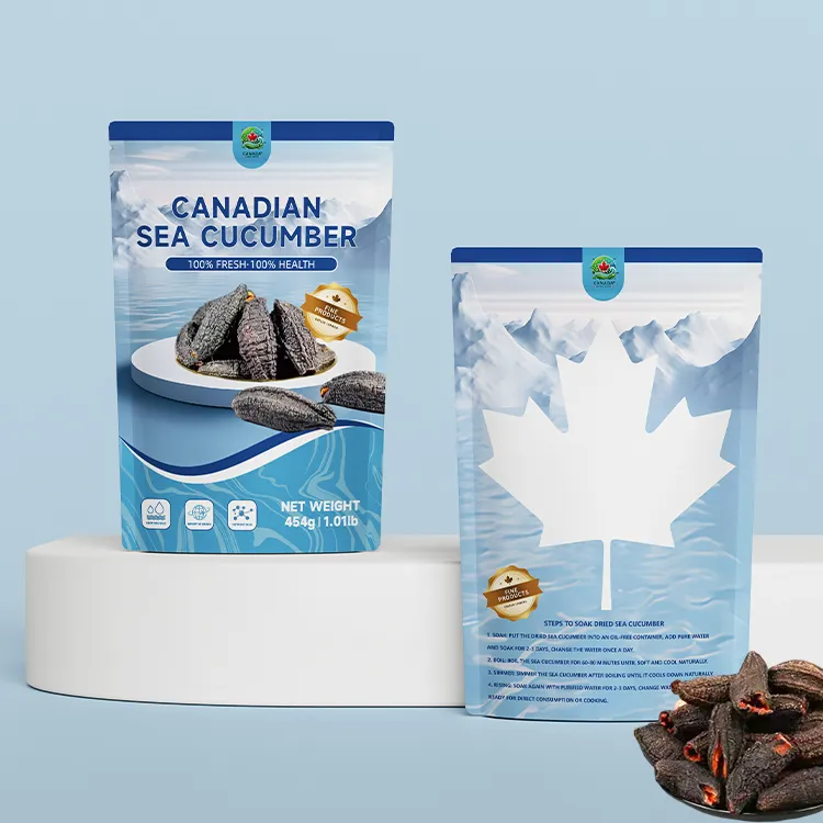 加拿大北极参淡干海参454g，营养健康，送礼佳品