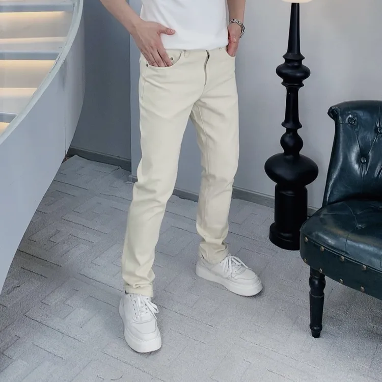 ZUNPlN-意大利奢品 LP8900同款 老钱风秋冬弹力直筒A级牛仔裤1608