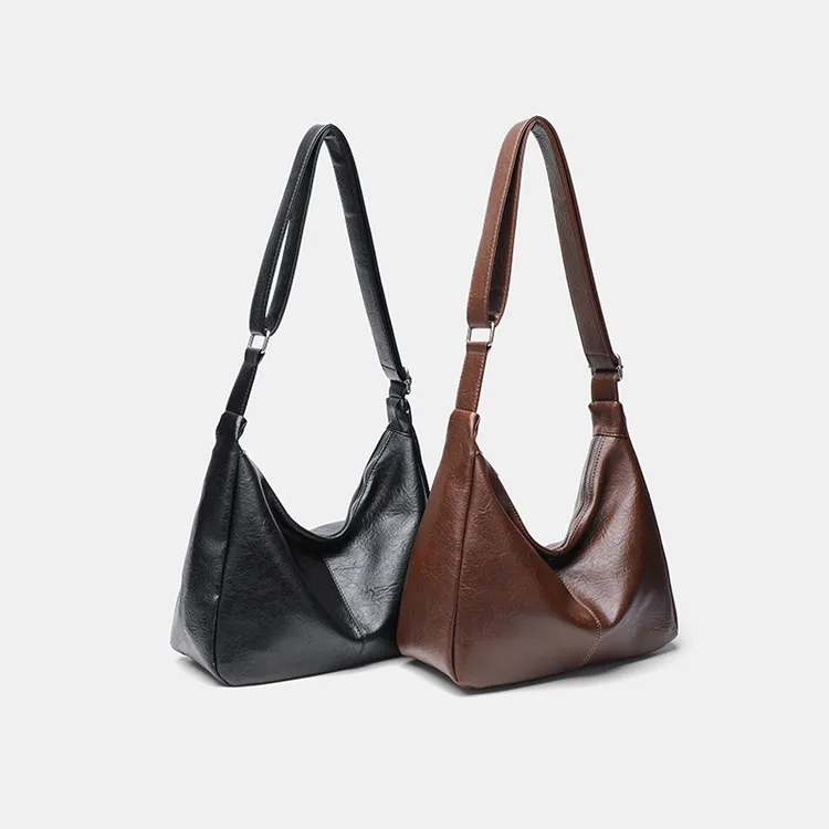 美拉德风包包女2054新款潮复古托特包学院风百搭大容量单肩斜挎包