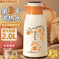德国保温壶大容量家用2025新款学生宿舍玻璃内胆暖热保温水壶瓶