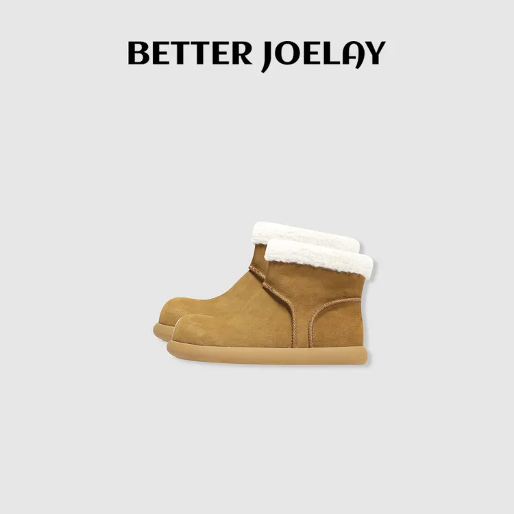 BETTER JOELAY-【抱抱绒拖】休闲设计感秋冬时尚毛毛鞋百搭舒适X311