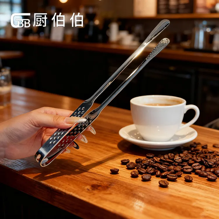  316不锈钢烧烤夹食品夹大号单装  