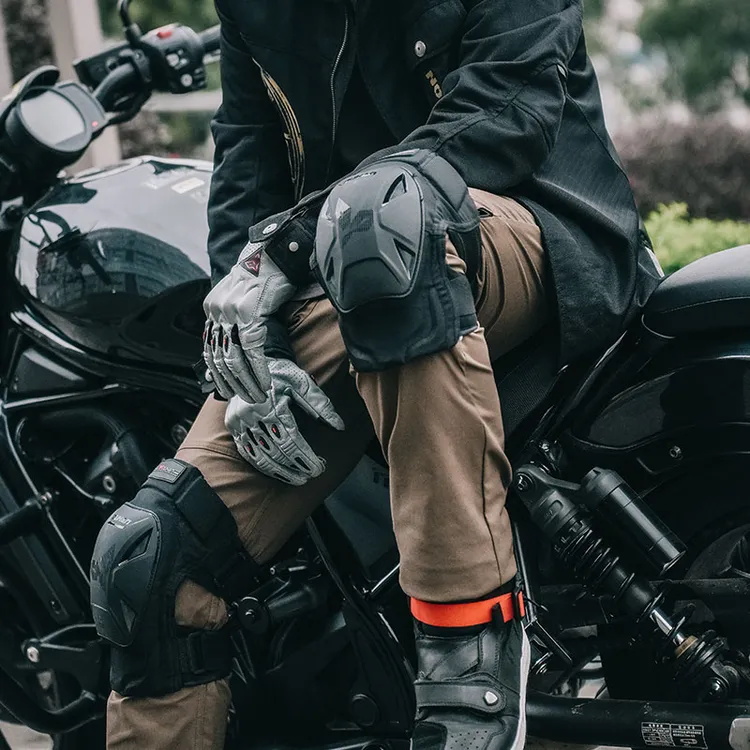 duhan/杜汉摩托车护膝护肘机车护具防摔护腿护肘骑行装备四季款