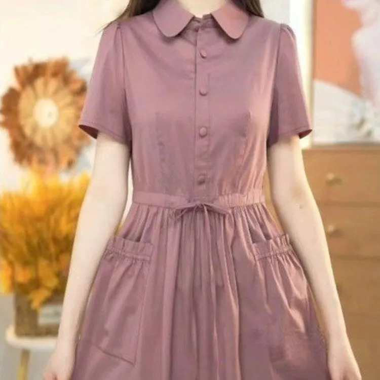 夏季新品连衣裙气质显瘦修身女装时尚打底收腰裙