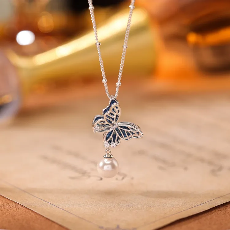 西子饰品高定镀18K金【蝴气蝶蝶耳坠】30岁50岁饰品上档次首饰轻奢