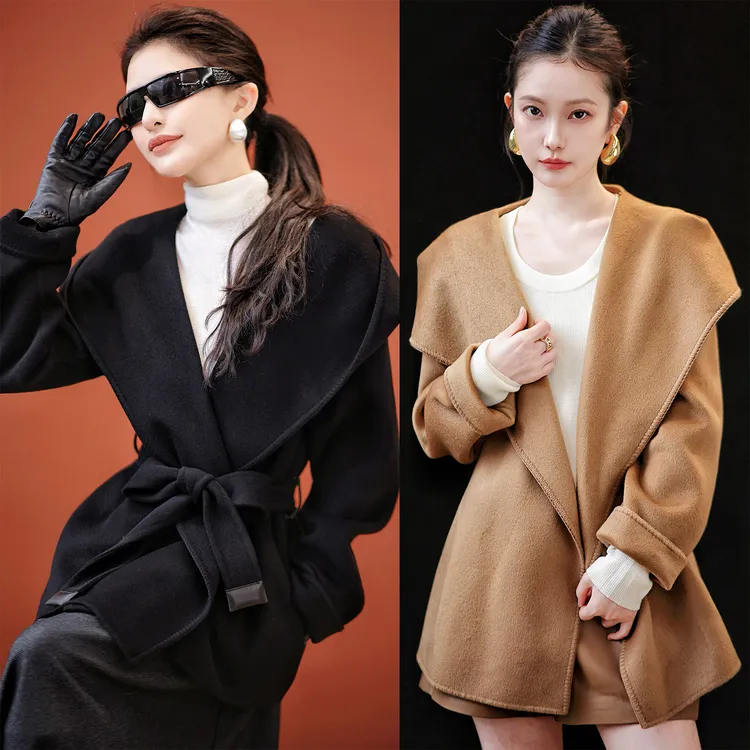 【赵大喜】现货！羊绒大衣 | 100.%cashmere/藏品级浴袍式