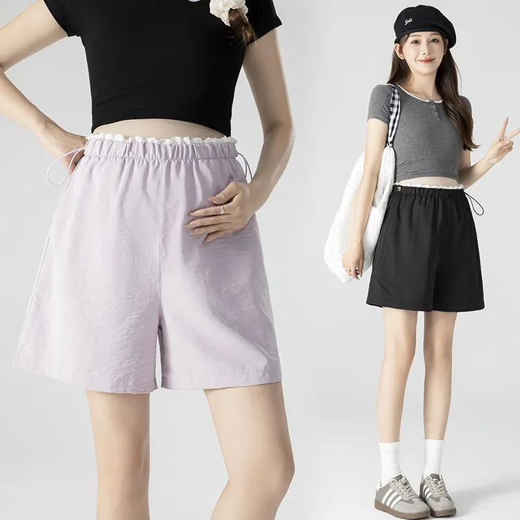 【花边裤头】孕妇短裤夏季薄款外穿无托腹山本裤宽松显瘦孕妇休闲裤