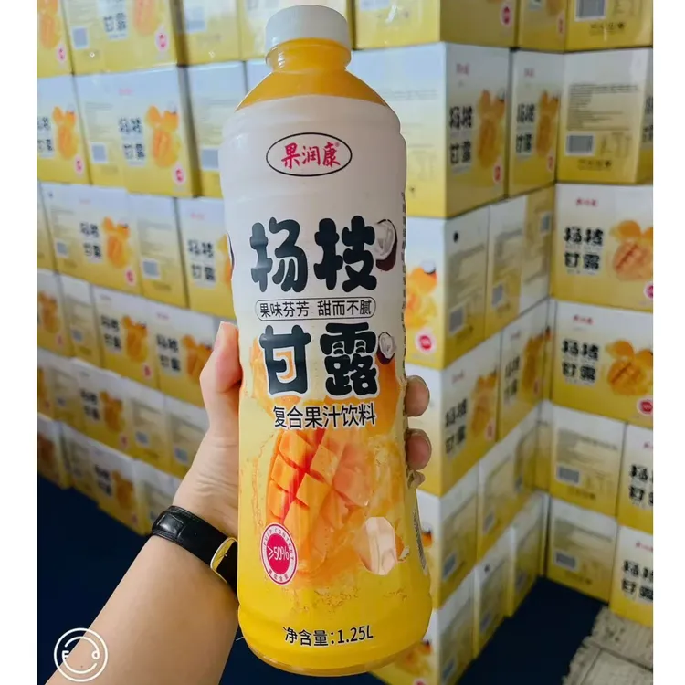 果润康杨枝甘露山楂果浆芒果蜜桃复合果汁饮品饮料果汁饮料