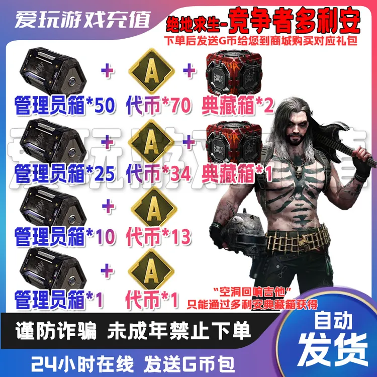 Steam绝地求生竞争者多利安档案管理员宝箱礼包CDK兑换码【GB包】