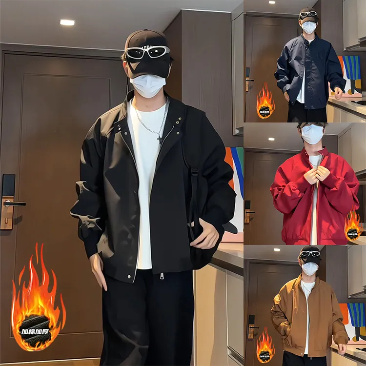 【SEND森殿】加棉加厚立领男士G9哈灵顿夹克棉衣/冬季新款锁温棉袄