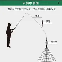 送鱼漂+一套连接器+10张网 新型无钩钓鱼网