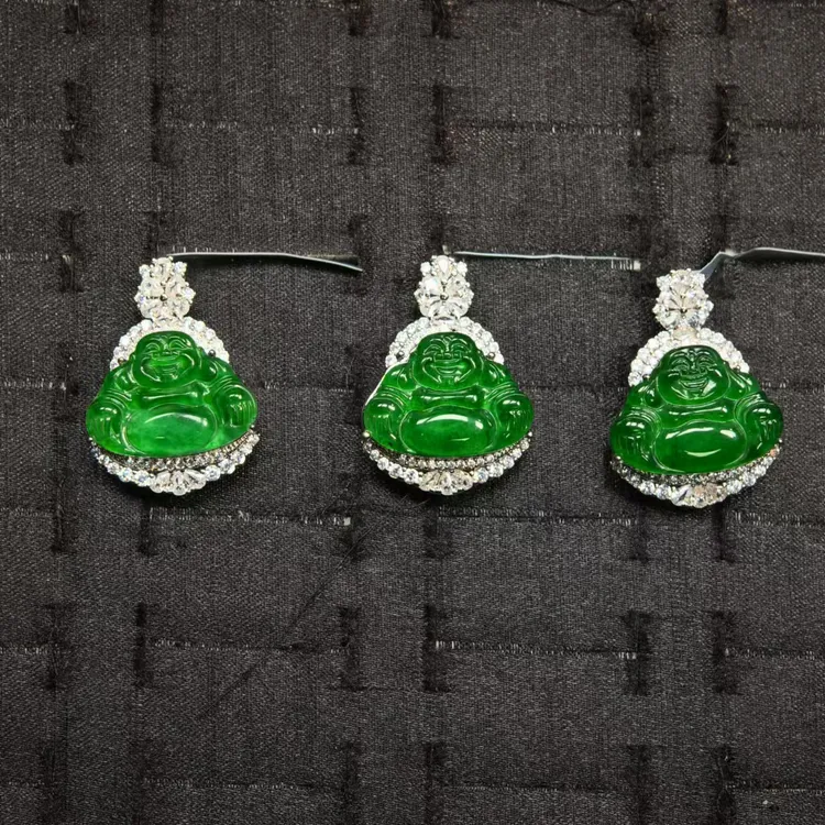 天然A货翡翠【佛公】15963SP多样性发一个