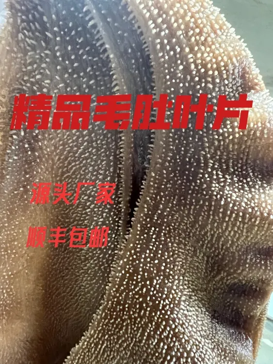 精品毛肚大叶片毛肚牛百叶火锅食材商用批发固形物含量90%重庆