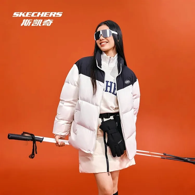 官方面包男女同款短款保暖运动羽绒外套L324U104