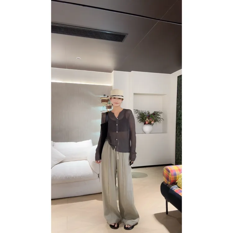 【长岛冰茶开衫】MUAN定制179克宽松百搭开衫上衣针织打底女DG3-087