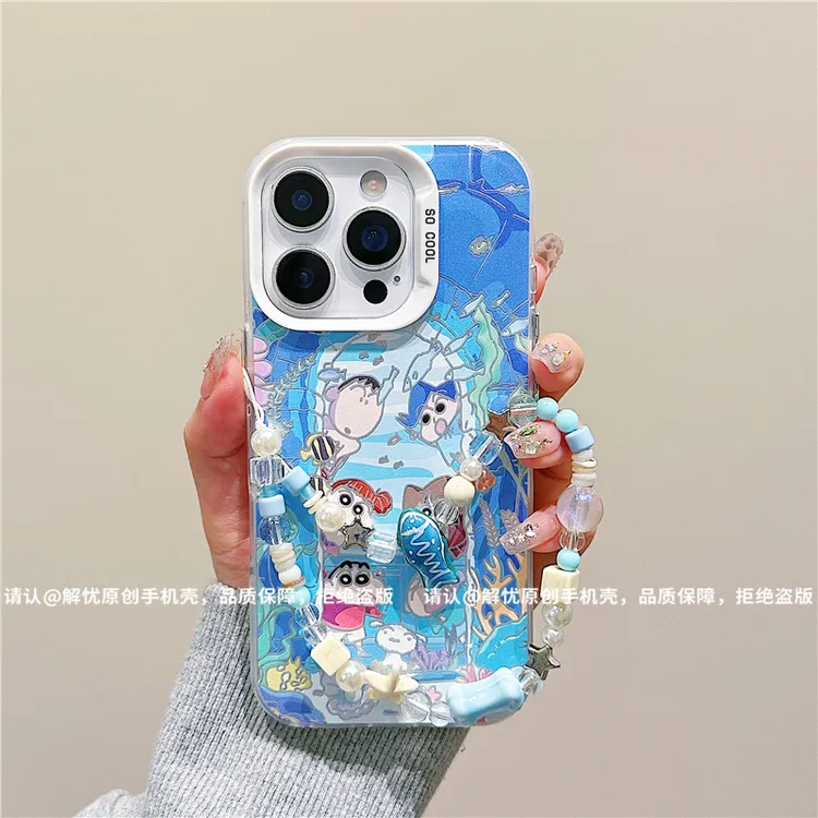 磨砂彩银适用苹果17/iPhone/华为荣耀/OPPO/VIVO/小米手机壳保护