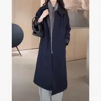 Z.blues【塔尖鹅绒服】 AC-高密织羊毛风衣款羽绒服YZLHKZ0177