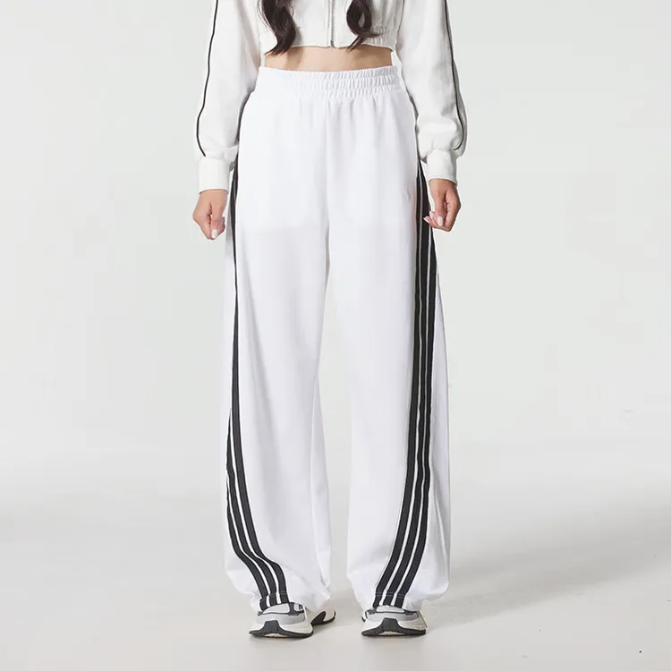 阿迪达斯（adidas）女裤新款健身训练运动裤休闲宽松高腰长裤KF4927