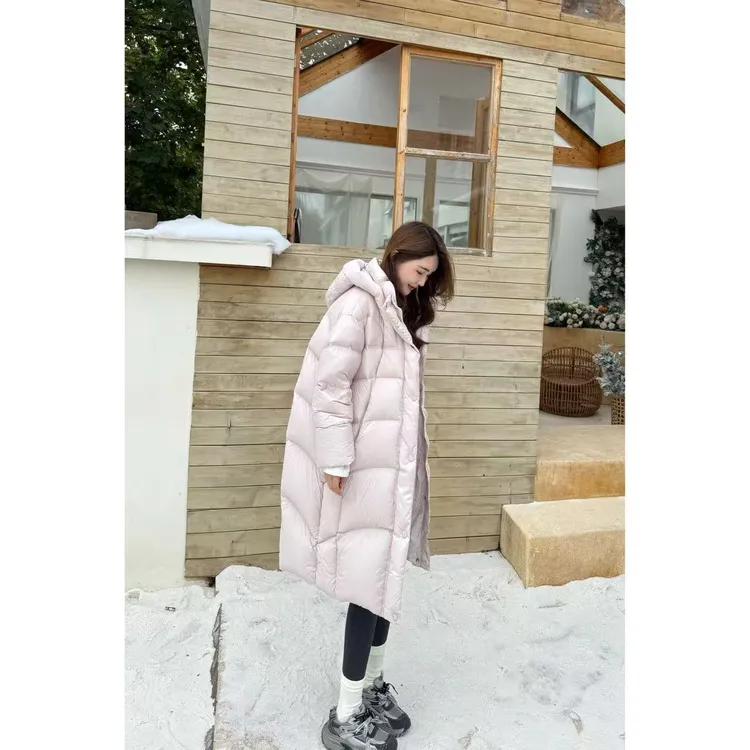 【相约24中长款连帽羽绒服】小允姐姐2025新款时尚高级羽绒服【1124】