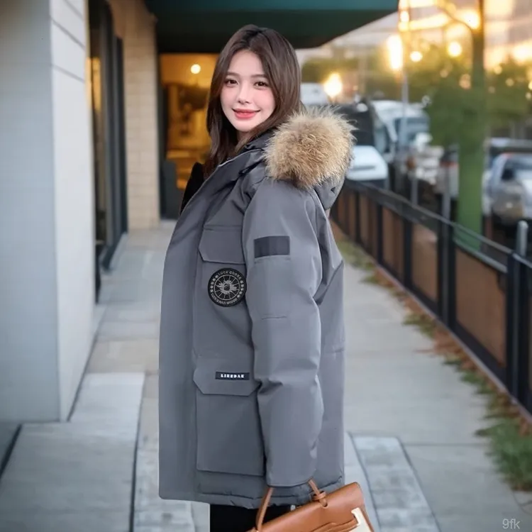 大鹅羽绒服男女2025新款08远征中长款户外极寒冬季保暖派克服外套