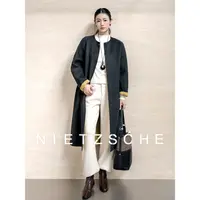 尼采 官方直营｜尔大衣｜羊毛x再生纤维 双面羊绒高级感外套50355