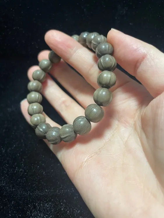 南瓜珠阴沉1.0手工高货印度迈索尔老山檀香